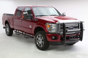 Ford Excursion Grille Guard - Front - Go Rhino - 3000 Series StepGuard - Black - `00-`04